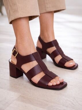 NWOT J.Crew Women’s fisherman block heel sandal Size 7.5